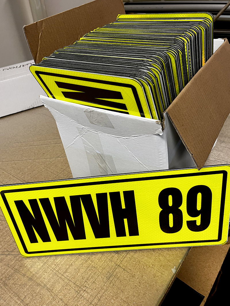 Access Number Call ID Signs | Total Business Signs | Order Today