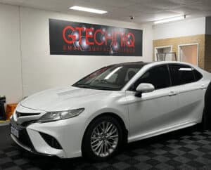 Logo signage wall paper